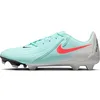 Image de Nike Phantom Gx 2 Academy, Baskets Unisexe-Adulte, Mint Atomic Red Off Noir, 40.5 EU