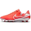 Image de Nike Tiempo Legend 10 Academy MG, Chaussures à lacets Unisexe-Adulte, Hot Lava/White, 46 EU, Hot Lava White, 46 EU