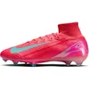 Image de Nike Mercurial Superfly 10 Elite Chaussures de football montantes pour homme à gazon normal Ember Glow/Aurora Green, 40 EU, Ember Glow Aurora Green, 40 EU