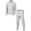 Image de Nike Academy25 Survêtement Dri-Fit pour enfants plus âgés, gris fumé/turquoise dynamique, HJ3715-025, taille L