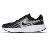 Image de Nike W Run Defy Chaussures de course pour femme Noir/blanc/gris loup Taille 40 EU, Black White Wolf Grey, 40 EU