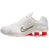 Image de NIKE Shox R4 Baskets Femme 38.5 EU, White White Phantom Picante Red, 38.5 EU