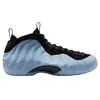 Image de NIKE Air Foamposite One Baskets Homme 44.5 EU, Psychic Blue Black, 44.5 EU