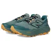 Image de New Balance Men's Fresh Foam X Hierro V9 Trail Running Shoe, Dark Juniper/Black/Dried Apricot, 8.5