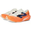 Image de New Balance Men's FuelCell Rebel V4 Running Shoe, Hot Mango/Angora/Black, 8.5