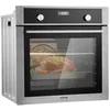 Image de VEVOR Four Mural Électrique Encastré - 9 Fonctions de Cuisson, Chauffage max. 200°C, 3550 W avec Grille Plaque de Cuisson, Cuisine
