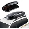 Image de VEVOR Coffre de toit de voiture 370 l, coque rigide en ABS, boîte de rangement avec ouverture des deux côtés et 2 sangles renforcées, coffre de rangement pour SUV