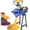 Image de VEVOR Moulin à Grains Électrique, Broyeur à Épices Commercial 3000 W, Moulin à Farine de Blé à Sec, Réglable en Épaisseur, avec Entonnoir, pour Moudre Rapidement Céréales Épices Herbes Poivres Maïs