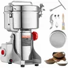 Image de VEVOR 2000 g Moulin électrique pour céréales, broyeur à épices commercial 3400 W, machine à pulvériser en acier inoxydable, pour céréales sèches, épices, café, maïs, poivre, type oscillant