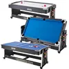 Image de VEVOR Table de Jeu Pivotante 3-en-1 pour Air Hockey, Billard et Ping-Pong, Table d’Air Hockey de 223,5 cm, Tous Les Accessoires Inclus, Ensemble de Jeux d'Arcade pour Maison, Réunion Familiale