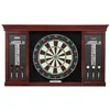 Image de VEVOR Jeu de fléchettes et armoire prêt à jouer - Taille officielle - Armoires à fléchettes avec pointe en acier - Assemblage facile - Complet avec tous les accessoires - Parfait pour les jeux de
