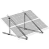 Image de VEVOR Supports de montage pour panneaux solaires 1270 mm Supports de montage avec inclinaison réglable 0 à 90 ° supportent des panneaux solaires de 100 à 550 W avec pieds inclinables pliables pour