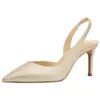 Image de Michael Kors Alina, Chaussures à Talons Femme, or clair, 38 EU