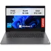 Image de Lenovo - Notebook Ordinateur Portable 17,3 pouces V17 Gen 4 i, Ordinateur Portable Professionnel Windows 11 Pro, Intel Core i5-13420H, RAM 16 Go DDR4, 512 Go SSD NVMe - Ordinateur Graphique Intel UHD