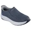 Image de Skechers Slip-Ins 205356 Decklan Gulliver Marine Mocassins de Sport pour Homme Tissu Bleu, bleu marine, 41 EU