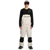 Image de Volcom Roan Bib Pantalon de snowboard pour homme   Fibres Repreve imperméables 15 K, 2 couches, pierre, taille M