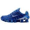 Image de NIKE Shox TL, Baskets pour homme, 40 EU, Hyper Royal Metallic Silver Black, 40 EU