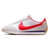 Image de Nike W Pacific Baskets pour femme - Blanc/Lt Crimson/Deep Royal Bl - Taille 40 EU, White Lt Crimson Deep Royal Bl, 40 EU