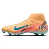 Image de Nike Zm Superfly 10 Acad Km Fg/Mg Chaussures de football pour homme, Melon Tint/Neo Turq/Igloo, taille 44 EU, Melon Tint Neo Turq Igloo, 44 EU