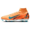 Image de Nike Zm Superfly 10 Pro Km Fg Chaussures de football pour homme Teinte Melon Tint/Neo Turq/Igloo, 42 EU, Igloo Neo Turq Teinte Melon, 44 EU