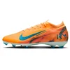 Image de Nike Zm Vapor 16 Pro Km Fg Chaussures de football pour homme, Melon Tint/Neo Turq/Igloo, 44 EU, Melon Tint Neo Turq Igloo, 44 EU