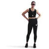 Image de Nike W Nk Df Tempo Hr 7/8 Tgt Swhbr Legging pour femme, noir/argenté réfléchissant, blanc, taille XS