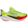 Image de Chaussures Hoka Mach X 3 Vert Rouge SS26 Femme, Taille EU 39 1/3
