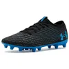 Image de Under Armour Magnetico Academy Chaussures de football pour adulte, noir/blanc, 45 EU