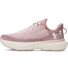 Image de Under Armour Chaussures de course Infinite pour femme, 673 Tourmaline Rose Maroon Mist Summit White, 40 EU
