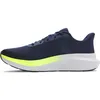 Image de Under Armour Chaussures de course Charged Rogue 5 pour homme, Bleu marine délavé haute visibilité jaune noir, 43 EU