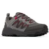 Image de Columbia Chaussures de randonnée Peakfreak Rush Outdry pour homme, City Grey Mountain Red, 42 EU