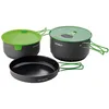 Image de Batterie de cuisine Optimus Terra Camp   Batterie de cuisine d'extérieur 7 pièces avec échangeur thermique, sac isotherme et revêtement antiadhésif | Pour 2 à 4 personnes | 1160 g | Ø 233 × 136 mm