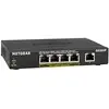 Image de NETGEAR (GS305P) Switch Ethernet PoE 5 Ports RJ45 PoE Gigabit (10/100/1000), switch RJ45 avec 4 Ports PoE @ 55 W, Boîtier Métallique solide sans Ventilateur