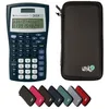 Image de TI-30XIIS avec Housse de Protection WYNGS incluse Noir - Calculatrice Scientifique - Pack de Base