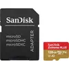 Image de Carte Micro SD SANDISK 128GO microSD Extreme Plus  + Adaptateur
