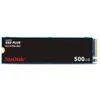 Image de SanDisk SSD Plus 500 Go, M.2 2280, PCIe Gen3 NVMe SSD, avec une vitesse de lecture allant jusqu'à 3200 MB/s