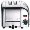 Image de Dualit Classic Vario Grille-pain 2 tranches en acier inoxydable fait main en GBR   Unique ProHeat® Elements   Sélection de fentes à économie d'énergie, décongélation, minuterie mécanique   Grille-pain