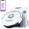 Image de Shark PowerDetect Robot aspirateur à vidage automatique avec navigation 3D et LiDAR, base anti-allergène/anti-odeur, contournement obstacles, moquettes et sols durs, WiFi/App, blanc AV2820VEEUWH