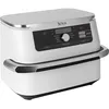 Image de Ninja AF500EUWH FlexDrawer Friteuse sans huile 7-en-1 à 2 compartiments avec séparateur amovible, grand tiroir de 10,4 L, friture à air, rôti, cuisson, croustillant maximum, blanc