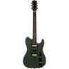 Image de Godin Radium Matte Green RW elektrische gitaar met gigbag