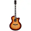 Image de Godin Connaisseur Sunset Burst Maho elektrisch-akoestische westerngitaar met koffer