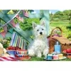 Image de Eurographics Pièces XXL - Scottie Dog Picnic 6500-5461
