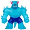 Image de MrBeast Lab Heroes of Goo Jit Zu Goo Iconic Panther, Presse, Squish and Stretch Panther MrBeast jusqu'à 3 fois sa taille, collectionnez les 3