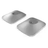 Image de Kef - Pied D'enceinte  P1 Gris Satiné X2
