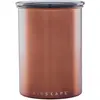 Image de Boite à café AIRSCAPE métal 500gr Cuivre brossé
