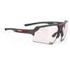 Image de Rudy Project DELTABEAT Charcoal Matte Impactx Photochromic 2Red Lunettes, filet, taille unique unisexe pour adultes, Rouge, taille unique