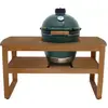 Image de Support barbecue BIG GREEN EGG eucalyptus large sans roue