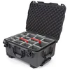 Image de NANUK Valise rigide étanche 950 avec roulettes et séparateur rembourré   Graphite