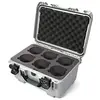 Image de NANUK 918 Étui rigide étanche avec insert en mousse pour 6 objectifs Argenté