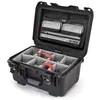 Image de NANUK 918 Pro Photo kit - Valise de protection légère et étanche avec séparateurs rembourrés et 2 organisateurs de couvercle (42.93 × 32.77 × 23.62 cm) Antipoussière et résistante aux chocs (Noir)